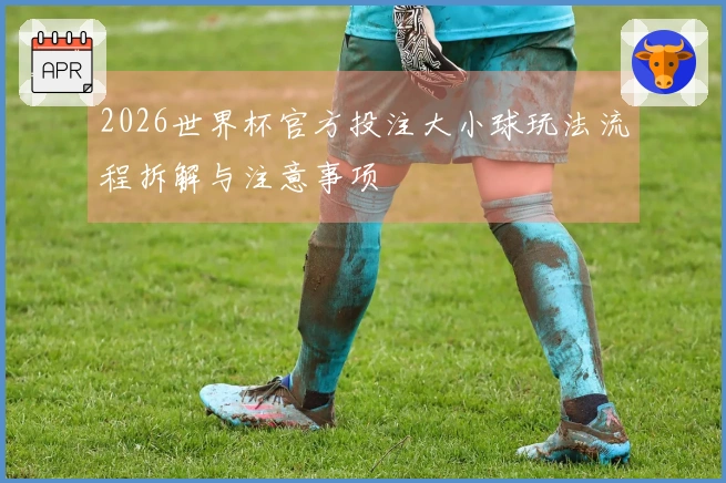 2026世界杯官方投注大小球玩法流程拆解与注意事项