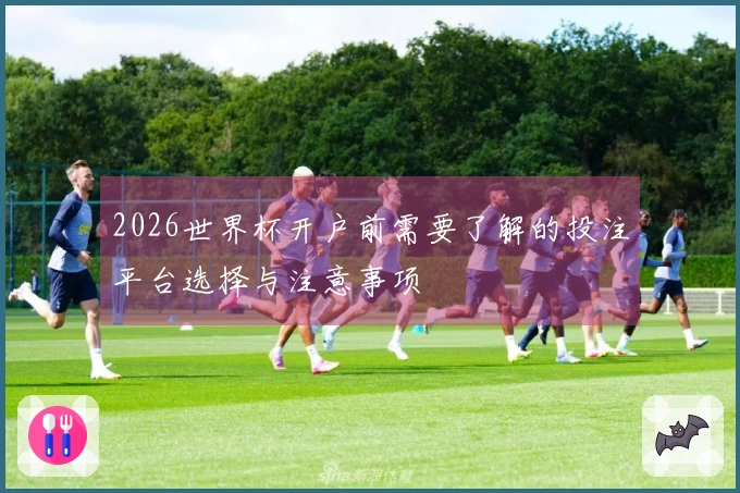 2026世界杯开户前需要了解的投注平台选择与注意事项