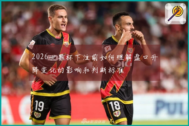 2026世界杯下注前如何理解盘口升降变化的影响和判断标准